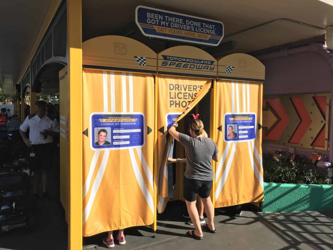 PHOTOS: New PhotoPass Driver’s License Kiosks at Tomorrowland Speedway, Magic Kingdom