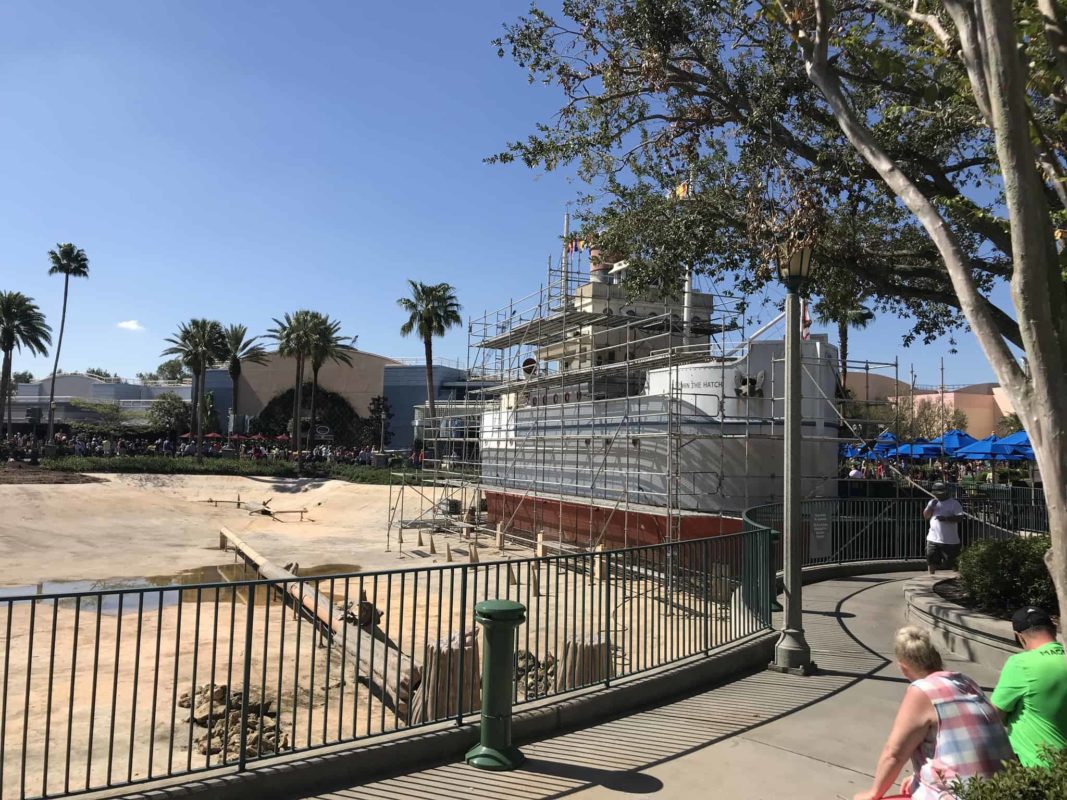 PHOTOS, VIDEO Echo Lake Undergoing Massive Refurbishment at Disney’s