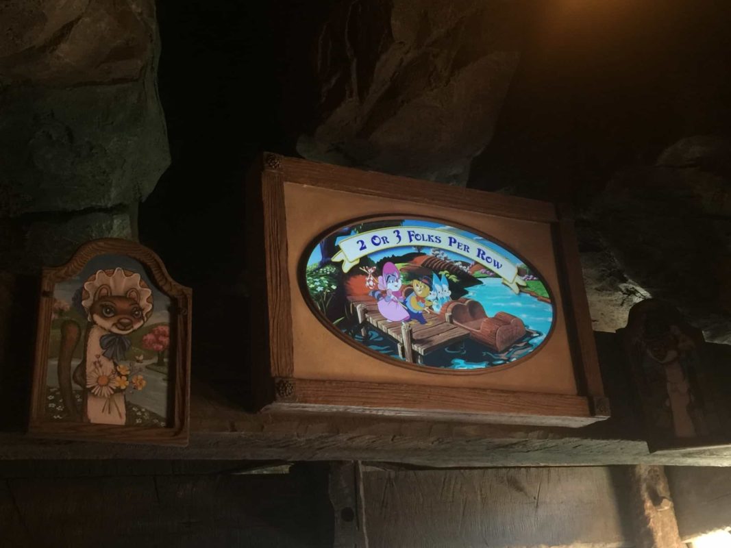 New pre-show video in Splash Mountain queue in Magic Kingdom.