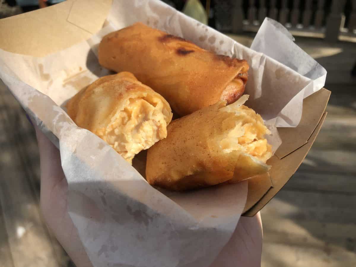 buffalo chicken spring rolls