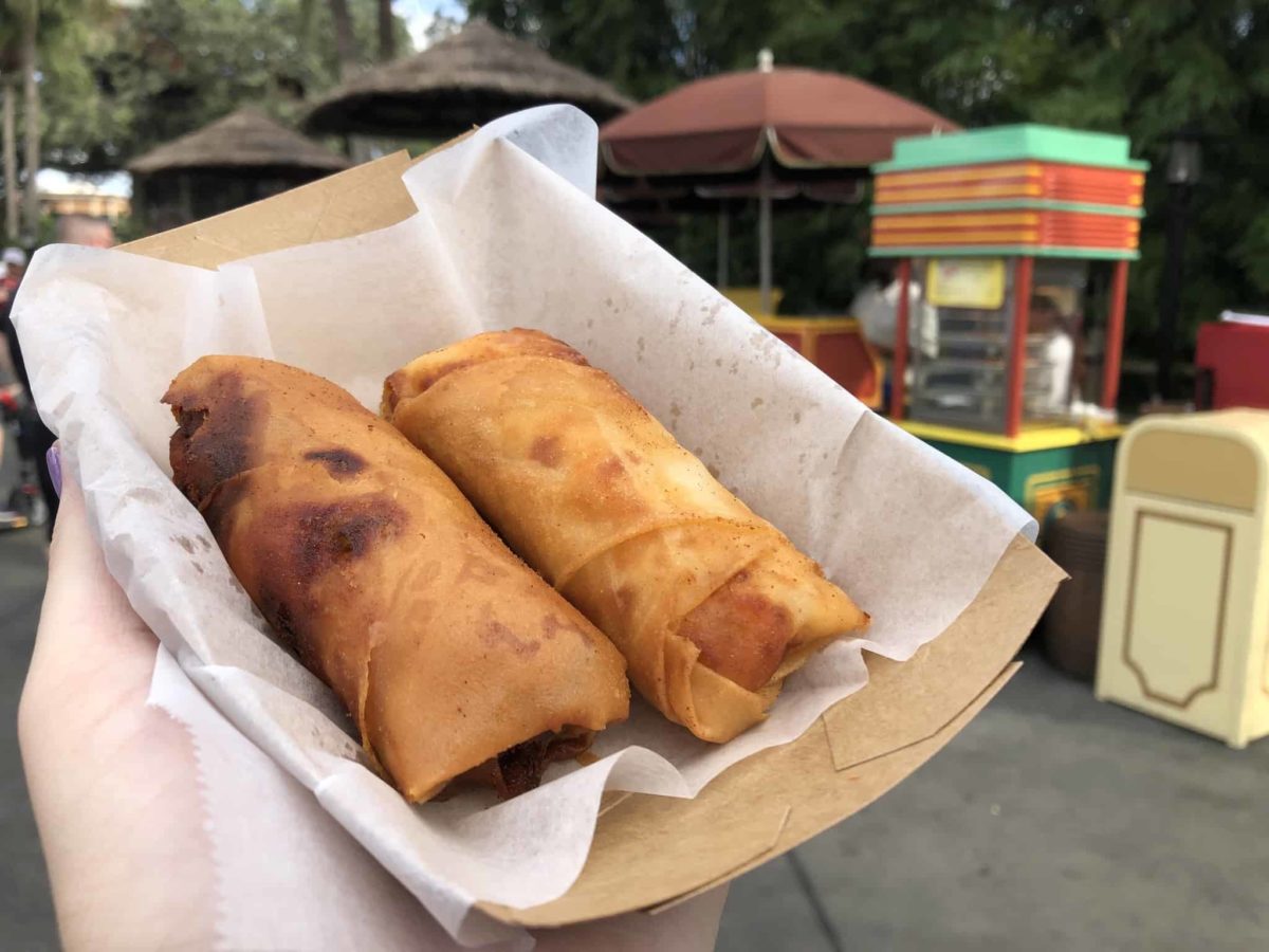 Adventureland Magic Kingdom Buffalo Chicken Spring Roll