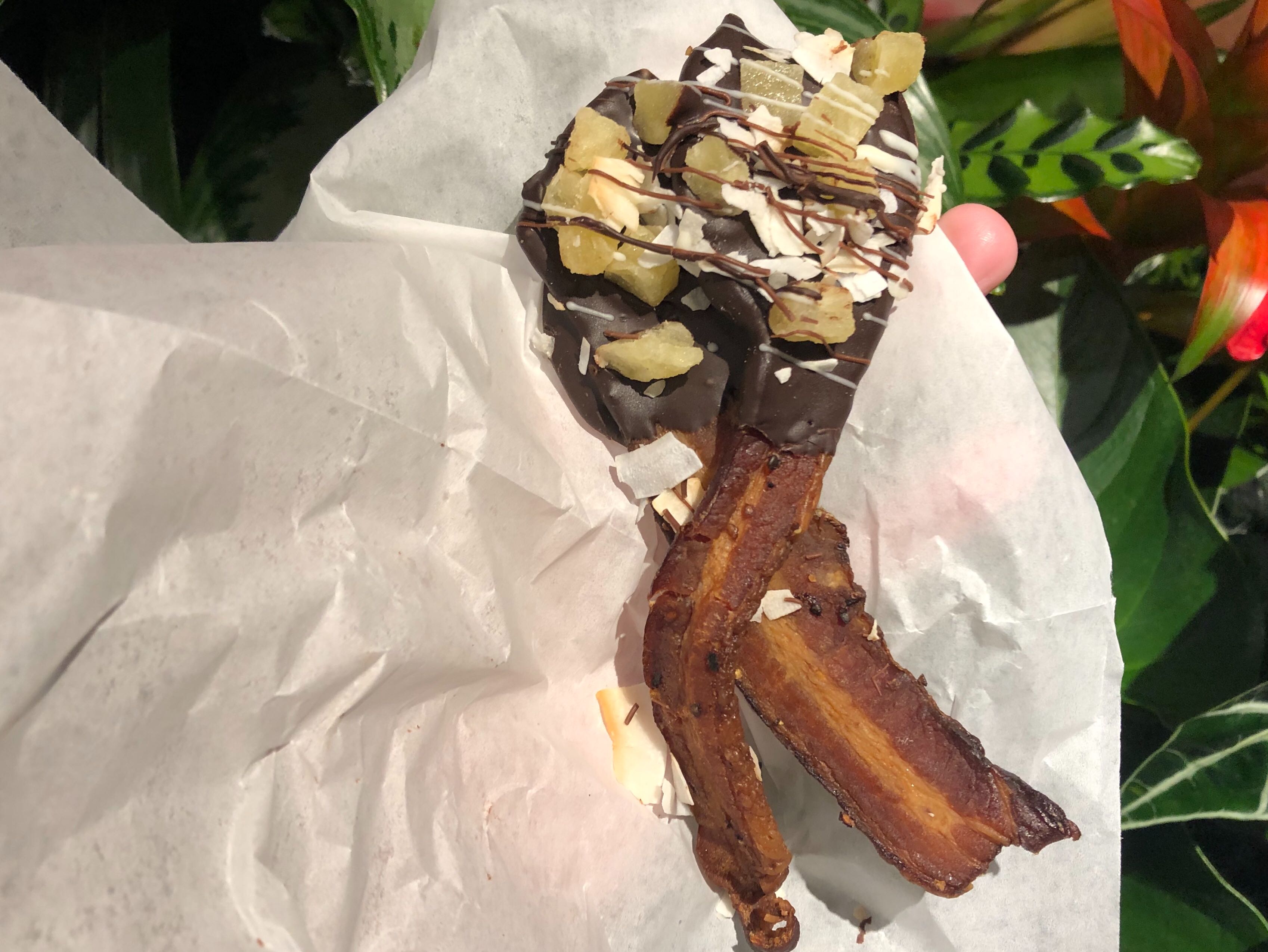 Polynesian Seasonal Chocolate Covered Bacon Pineapple Coconut 7 30 19 6