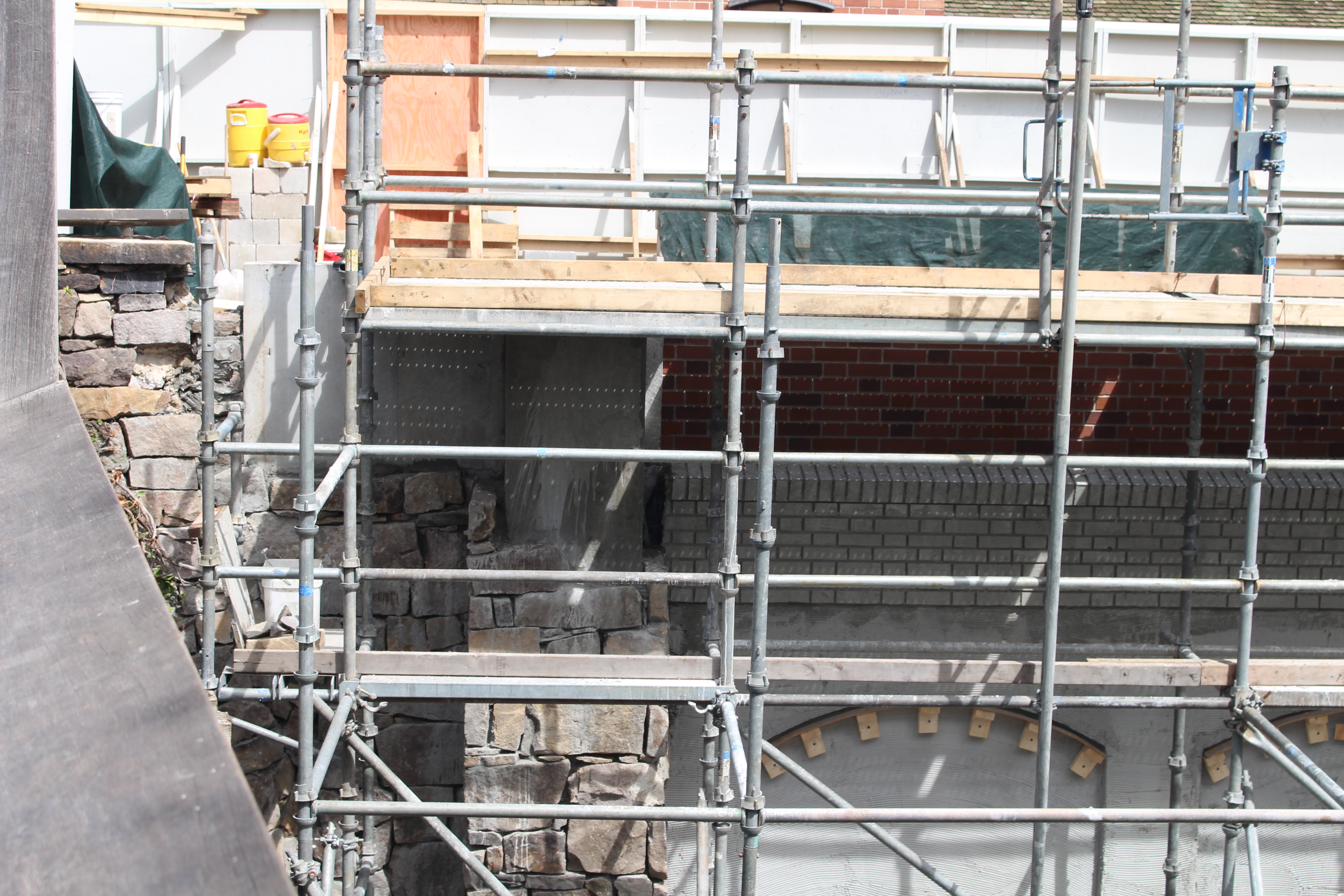 Cinderella Castle pathway widening