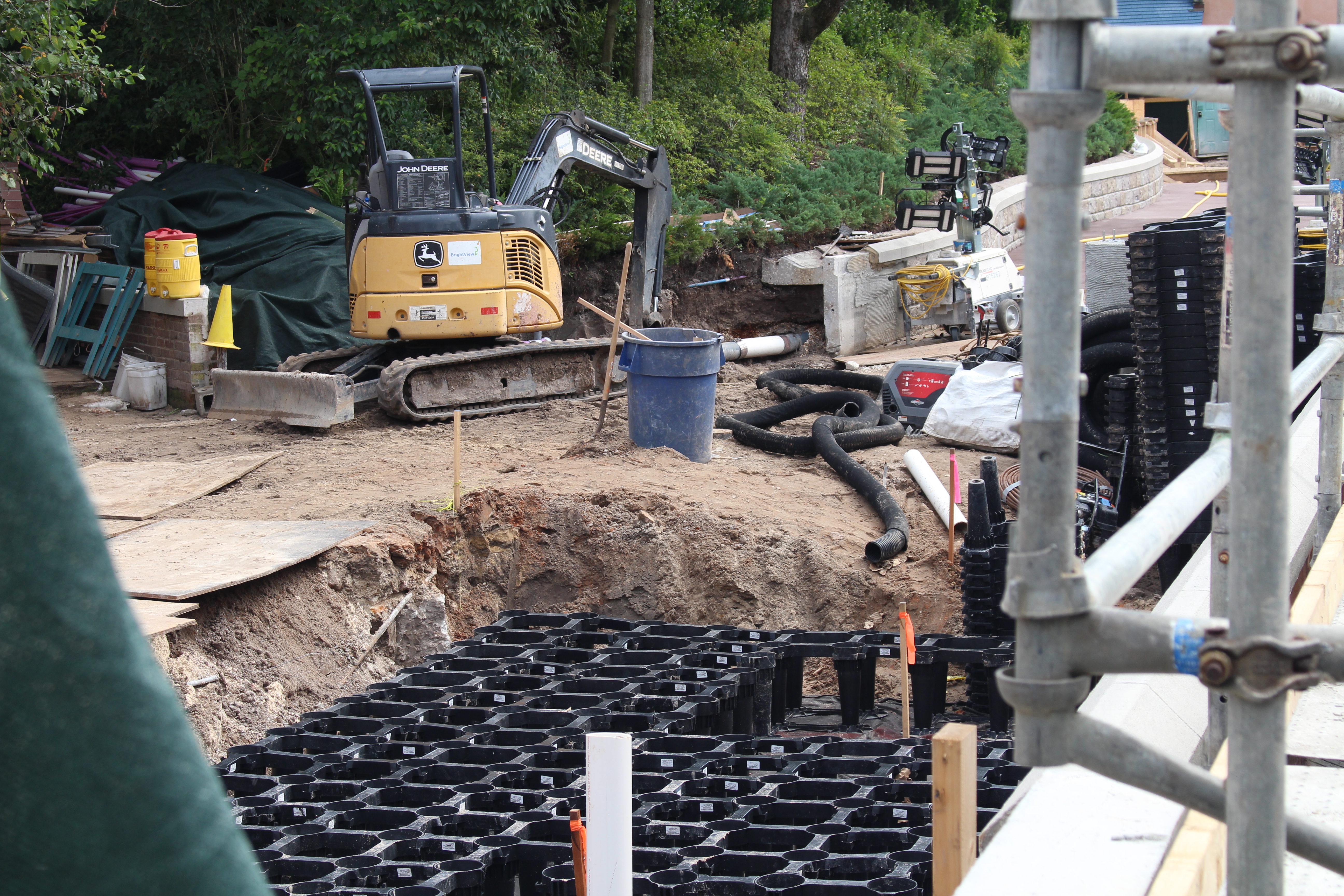 Cinderella Castle pathway widening