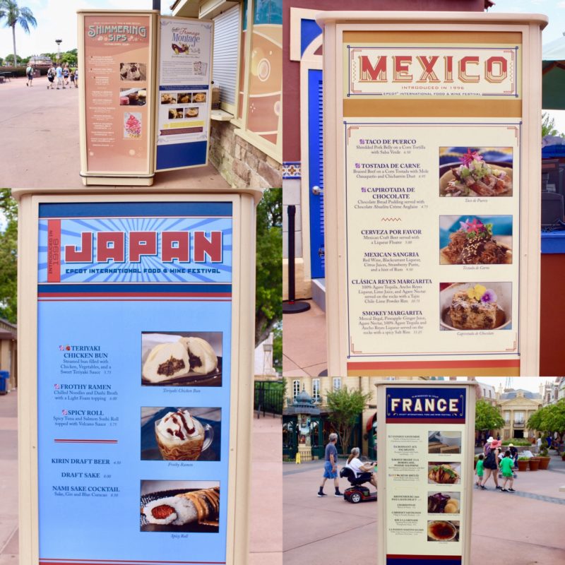 PHOTOS Epcot International Food Wine Festival 2019 Marketplace Booth