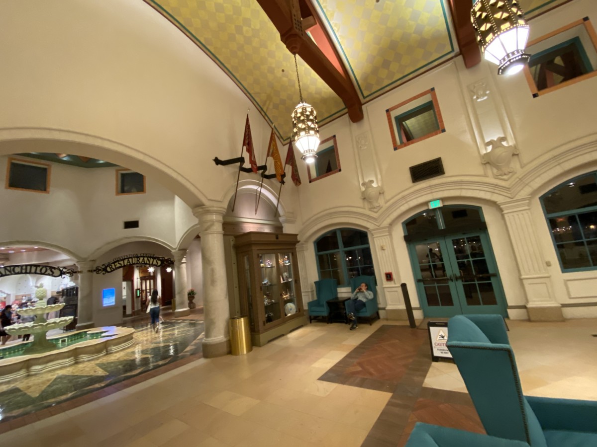 PHOTOS Colorful New Seating Areas and Charging Stations Added to Former El Centro Lobby at