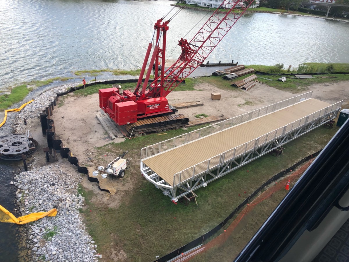 grand floridian walkway construction update oct 2019 11