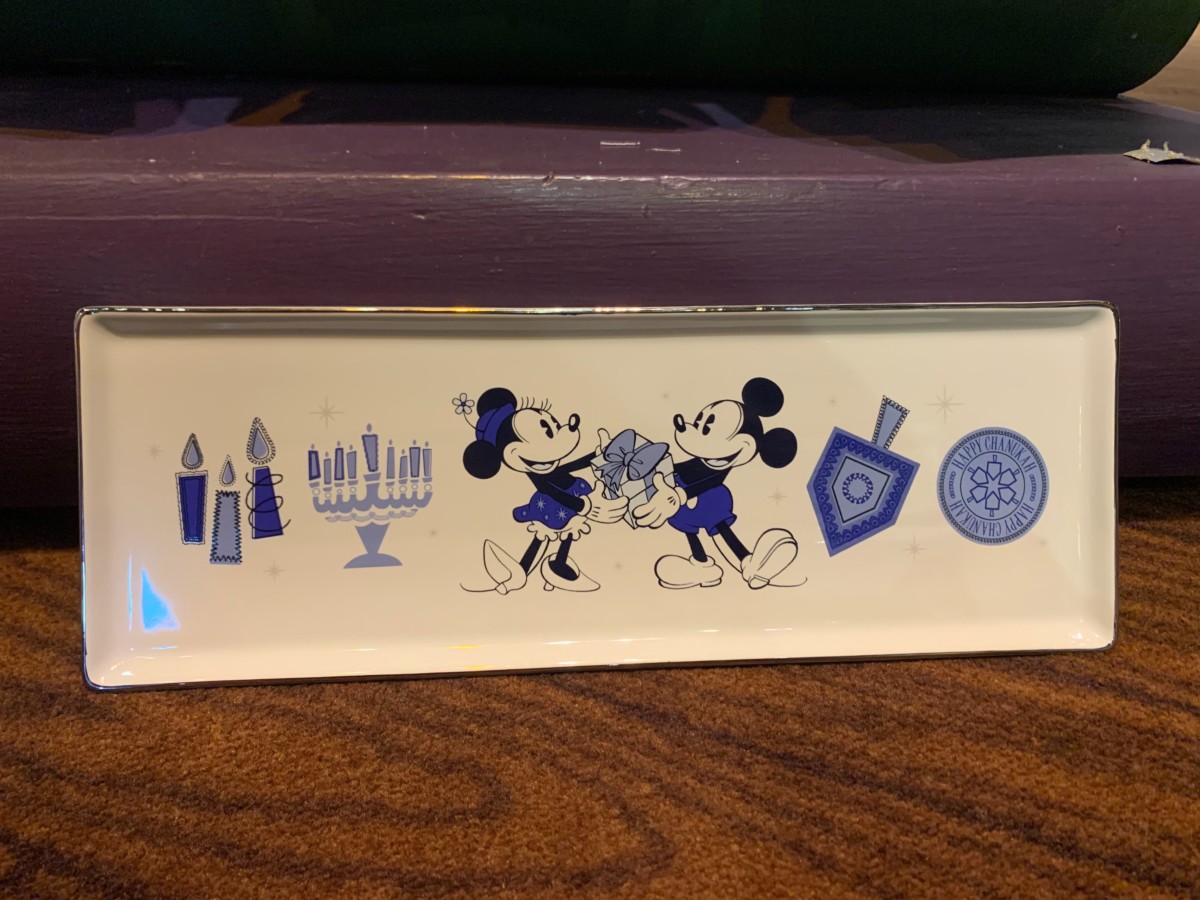 hanukkah serving plate disneys days of christmas disney springs 1