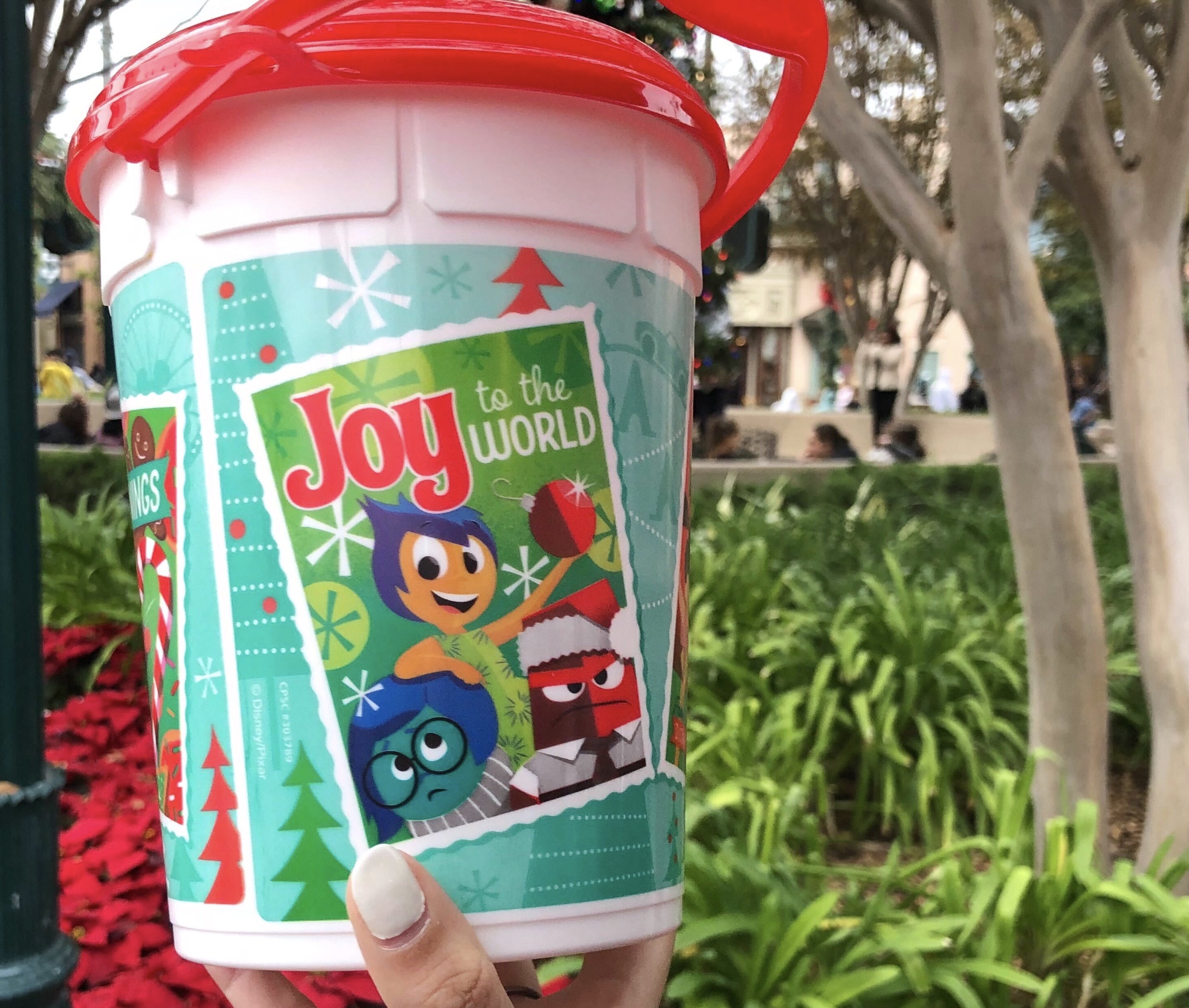 PHOTOS New PIXAR Holiday Popcorn Bucket Slides Into Disney California Adventure WDW News Today