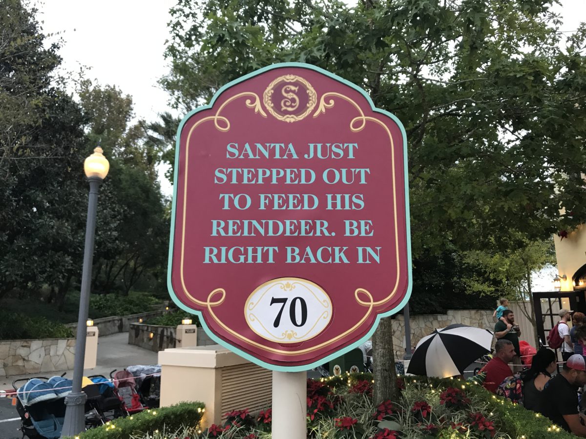 Santa Sign