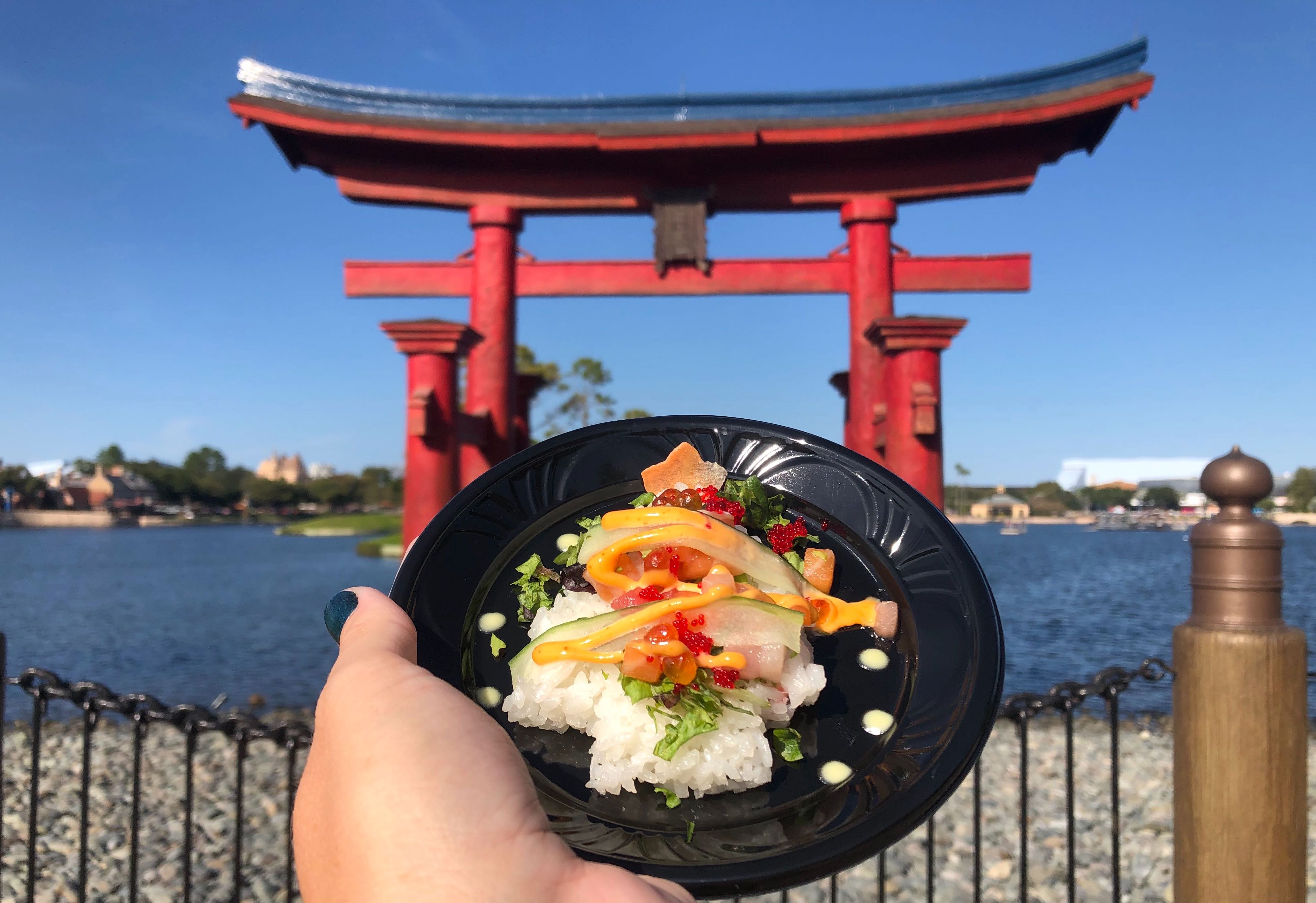 REVIEW: Delicious Food But Disappointing Boba and Tokyo Banana Drinks at Shi Wasu Holiday Kitchen for the 2021 EPCOT International Festival of the Holidays 7 shi wasu festival of the holidays epcot 2019 22
