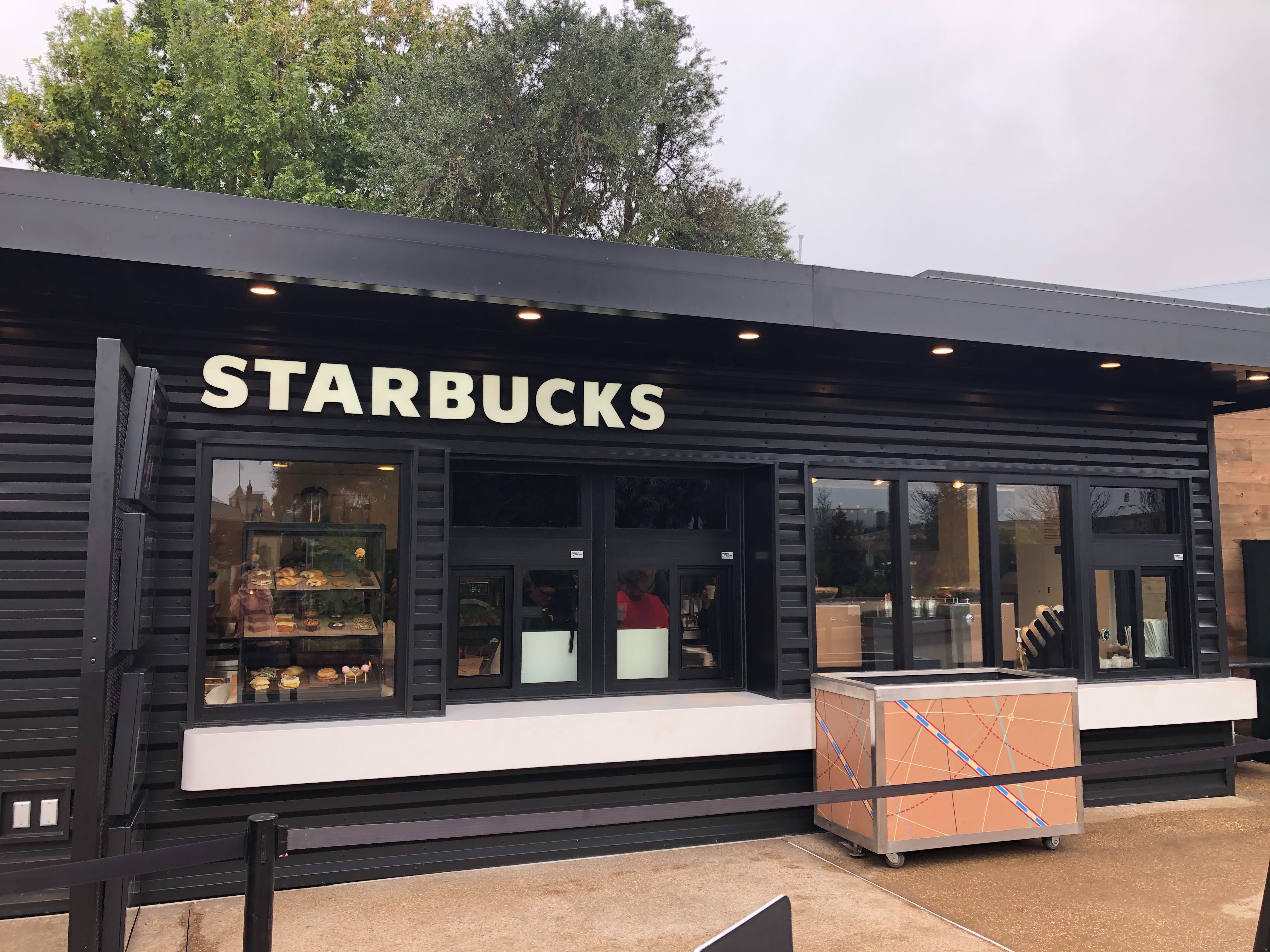 temporary starbucks epcot world showcase dec 2019 18