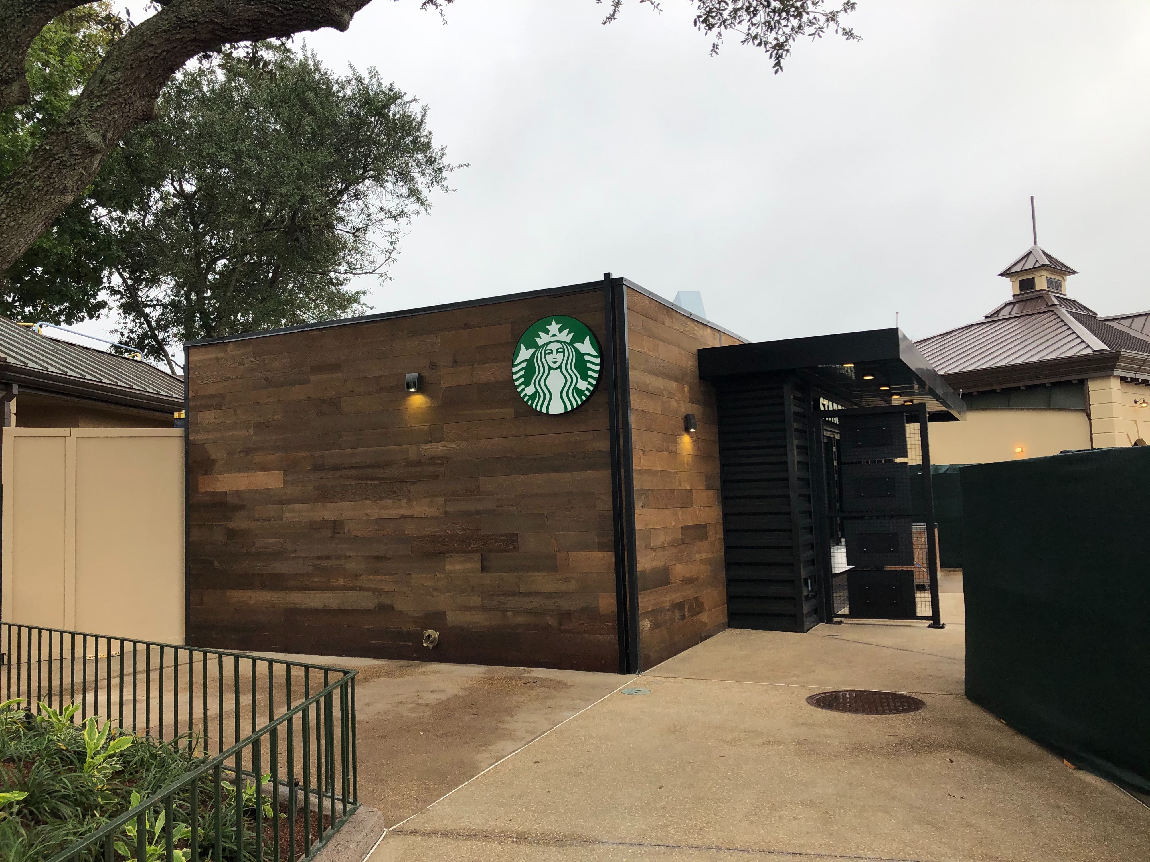 temporary starbucks epcot world showcase dec 2019 2