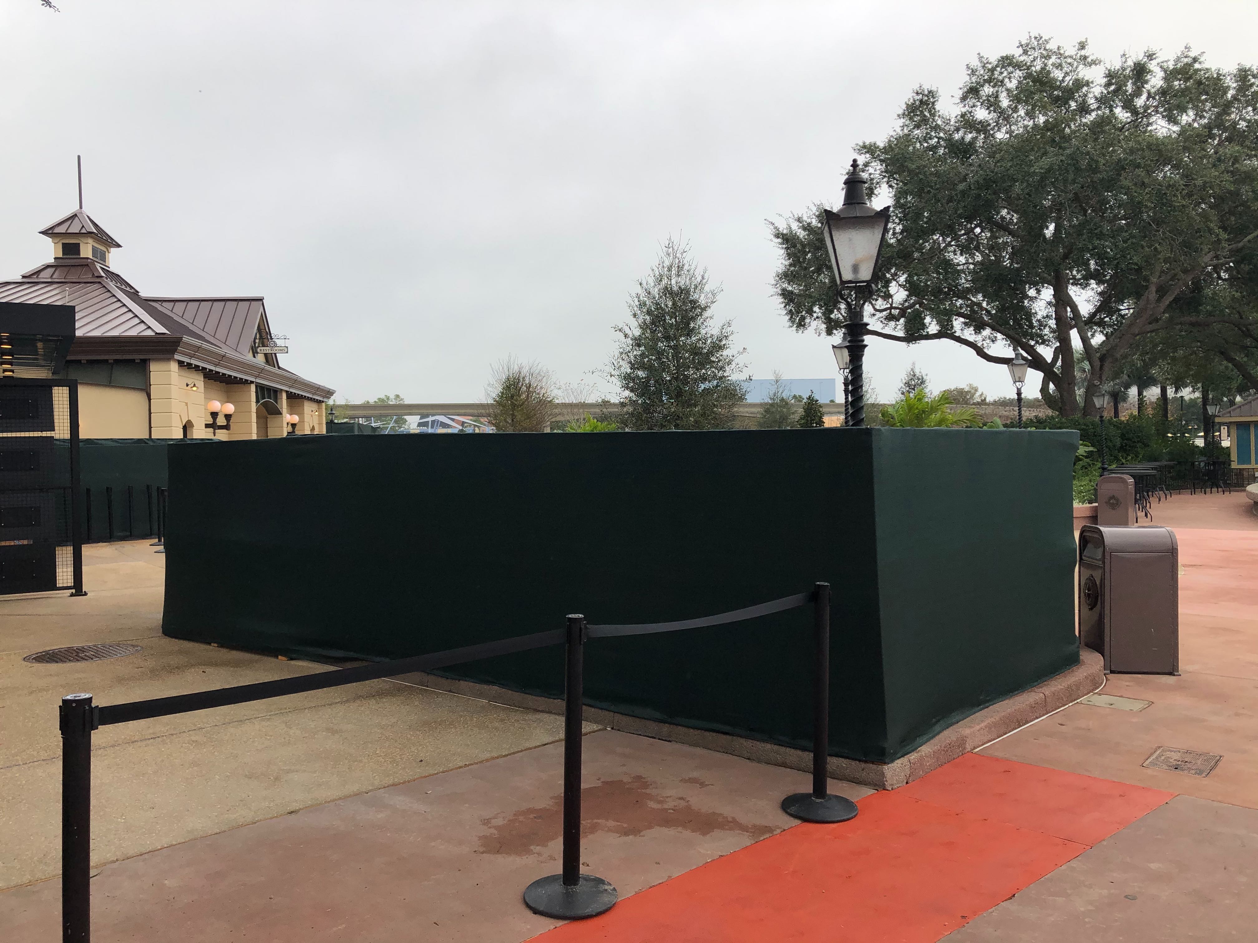 temporary starbucks epcot world showcase dec 2019 3