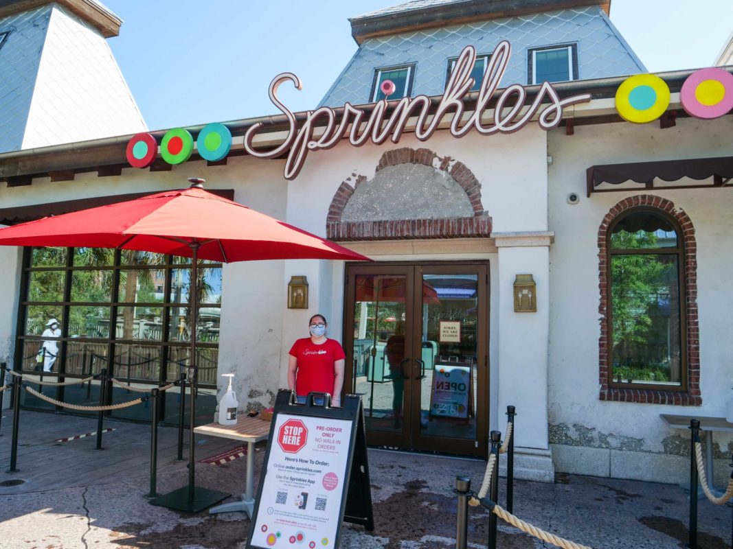 PHOTOS Sprinkles Reopens at Disney Springs with Giveaways and Limited