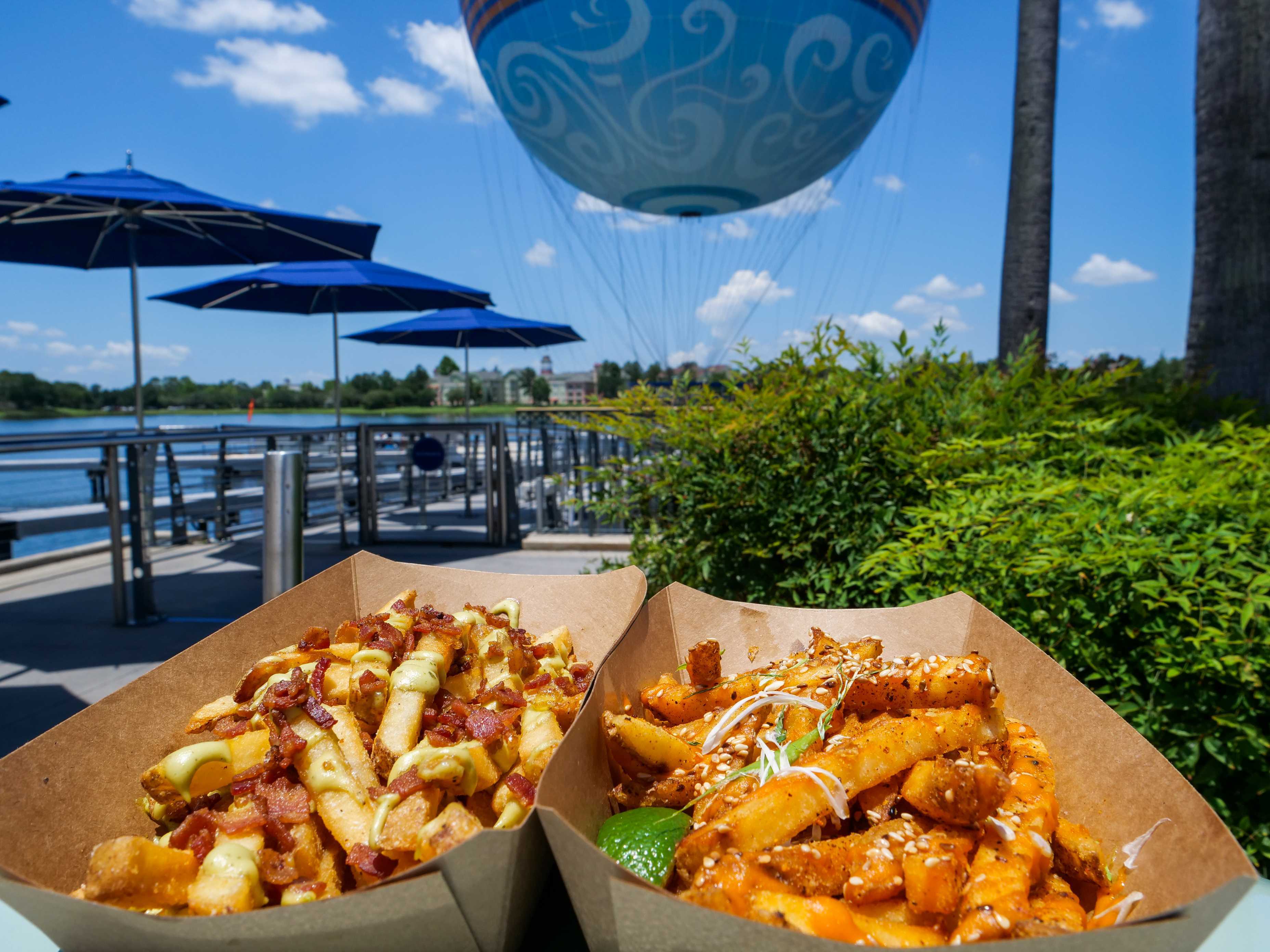 the basket wine bar fries review_18 WDW News Today