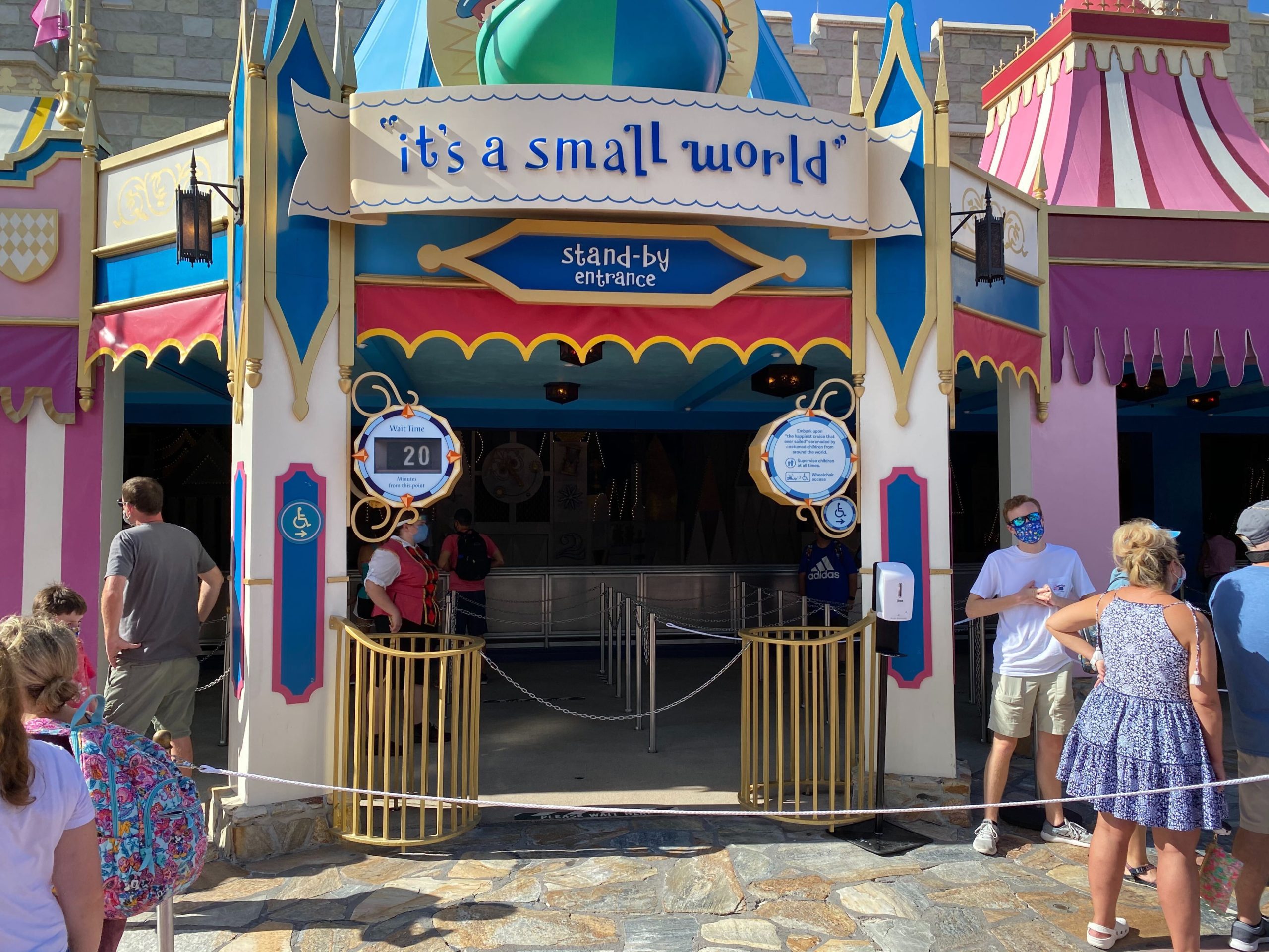it's a small world queue 4 WDW News Today
