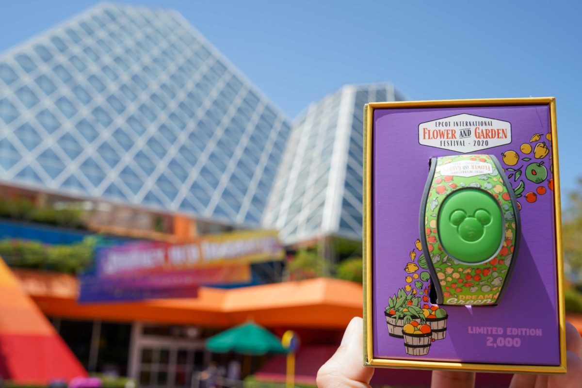PHOTOS: Two Delayed MagicBands Featuring Figment and Minnie Mouse Have Been Released from the 2020 EPCOT International Flower & Garden Festival 7 flower and garden festival 2020 magicband