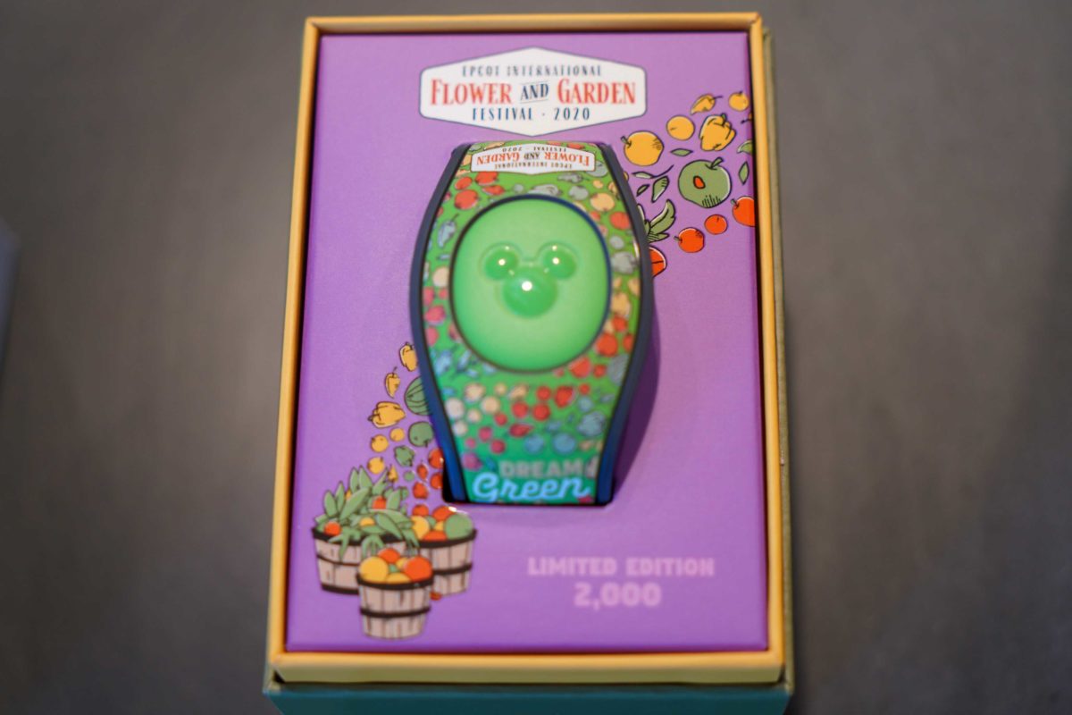 PHOTOS: Two Delayed MagicBands Featuring Figment and Minnie Mouse Have Been Released from the 2020 EPCOT International Flower & Garden Festival 8 flower and garden festival 2020 magicband