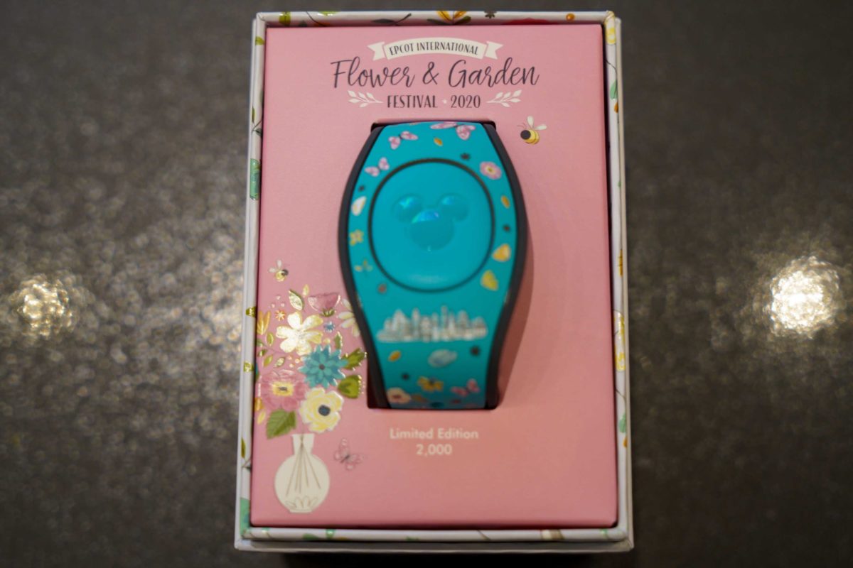 PHOTOS: Two Delayed MagicBands Featuring Figment and Minnie Mouse Have Been Released from the 2020 EPCOT International Flower & Garden Festival 16 minnie late flower magicband
