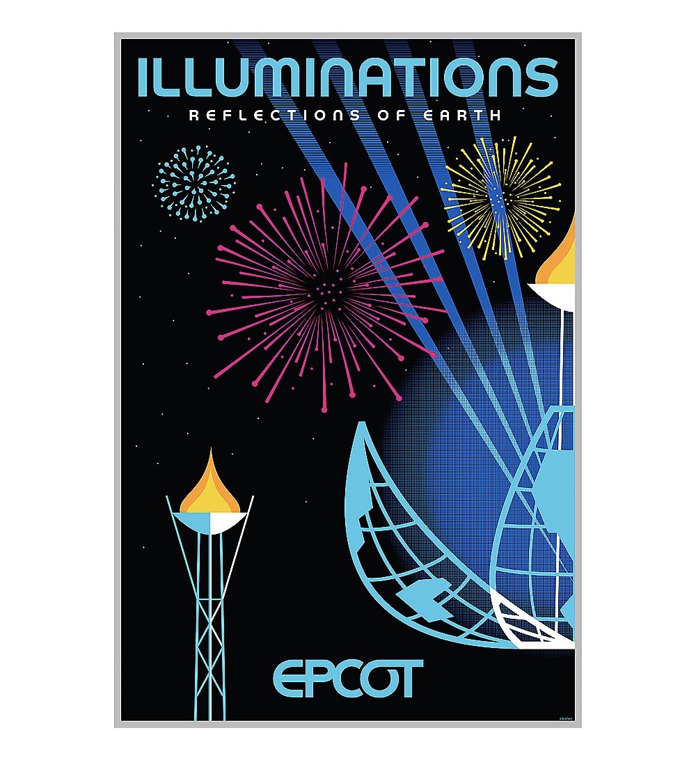 SHOP: New Millennium Celebration, “Harmonious”, and “IllumiNations” EPCOT Serigraph Posters Arrive on shopDisney 3 0474e1a7-b93f-4b4f-a04b-e89acf776326