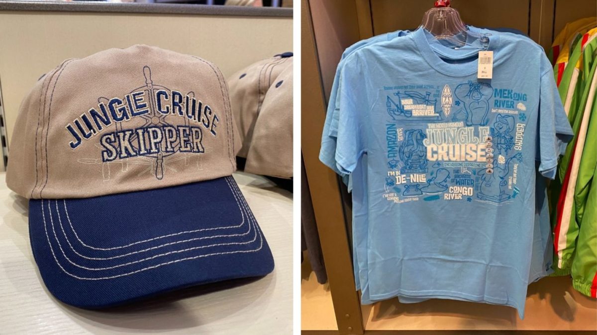 Jungle Cruise Skipper Hat and T-shirt World of Disney Disneyland Resort featured