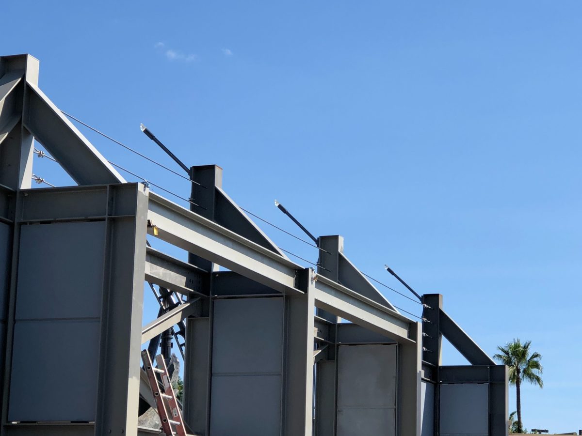 PHOTOS, VIDEO: Waterfall Flowing Through Rocks, Additional Electric Fencing, and More Details Around Jurassic World VelociCoaster at Universal's Islands of Adventure 8 universal-islands-of-adventure-jurassic-world-velocicoaster-update-10-12-waterfall-14-5976006