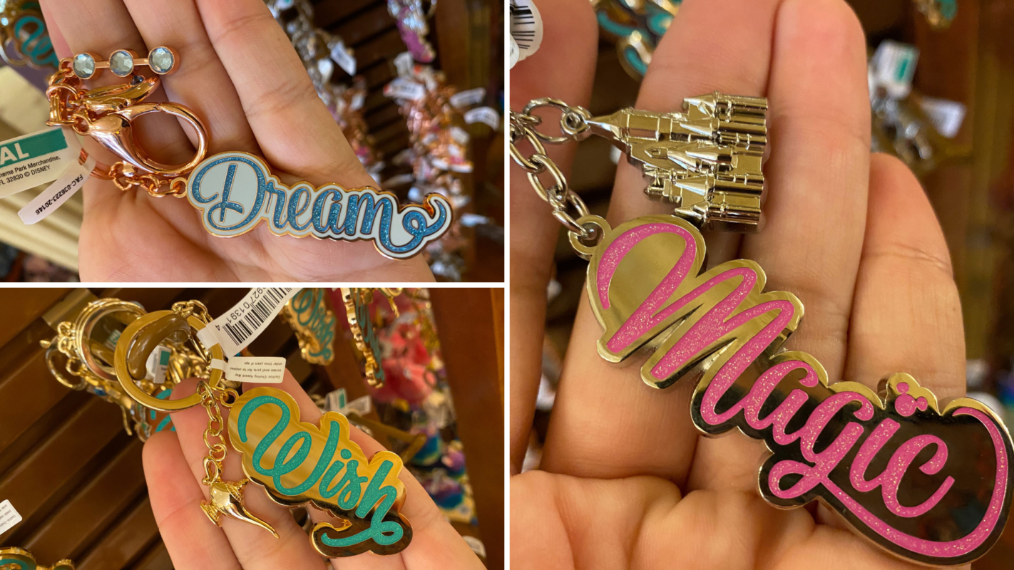 PHOTOS New "Wish", "Magic", and "Dream" Keychains Arrive at Walt