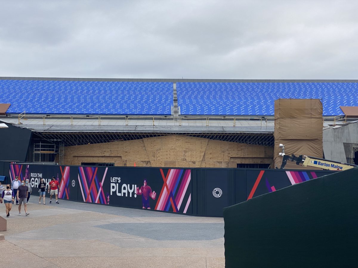 PHOTO REPORT: EPCOT 2/8/21 (Butterfly Garden Supports Up, New Instrument Added To “Soul of Jazz” Exhibit, New Bridal Ear Headband, and More) 2 guardians-of-the-galaxy-cosmic-rewind-no-change-epcot-02082021-9213346