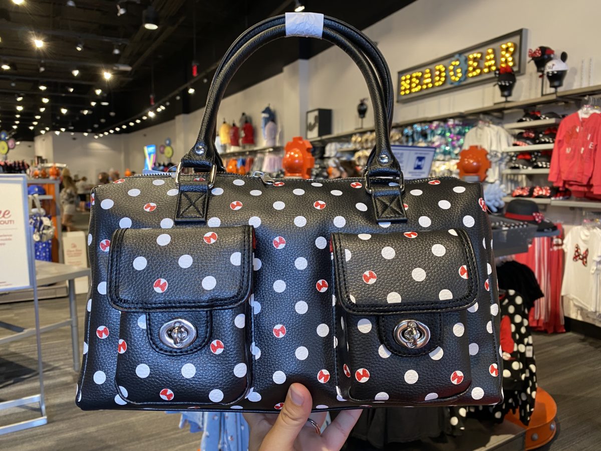 PHOTO REPORT: EPCOT 2/8/21 (Butterfly Garden Supports Up, New Instrument Added To “Soul of Jazz” Exhibit, New Bridal Ear Headband, and More) 15 polka-dot-minnie-handbag-epcot-02082021-3223232