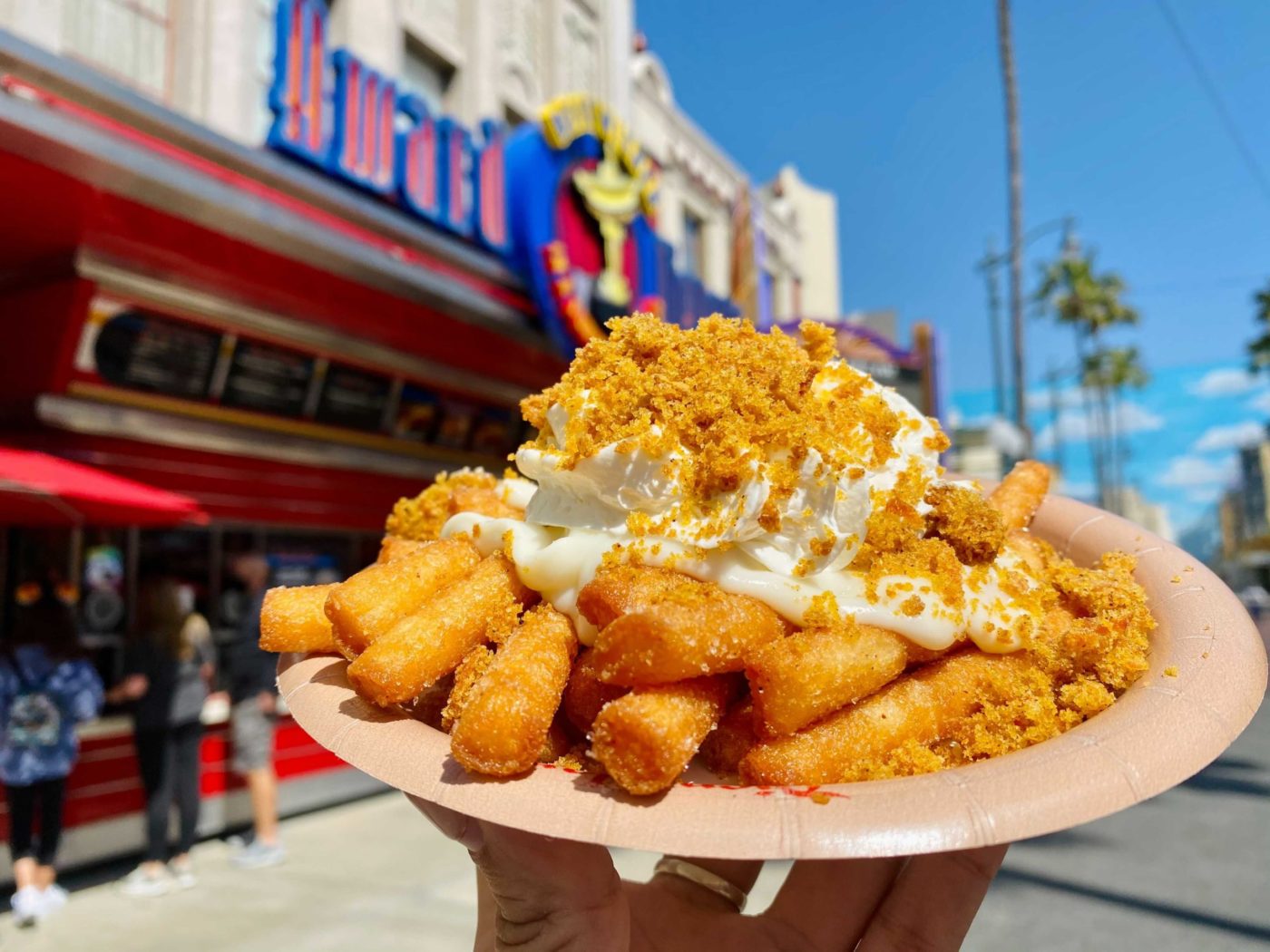 REVIEW New Carrot Cake Funnel Fries Get Our Nomination at Award Wieners in Disney California
