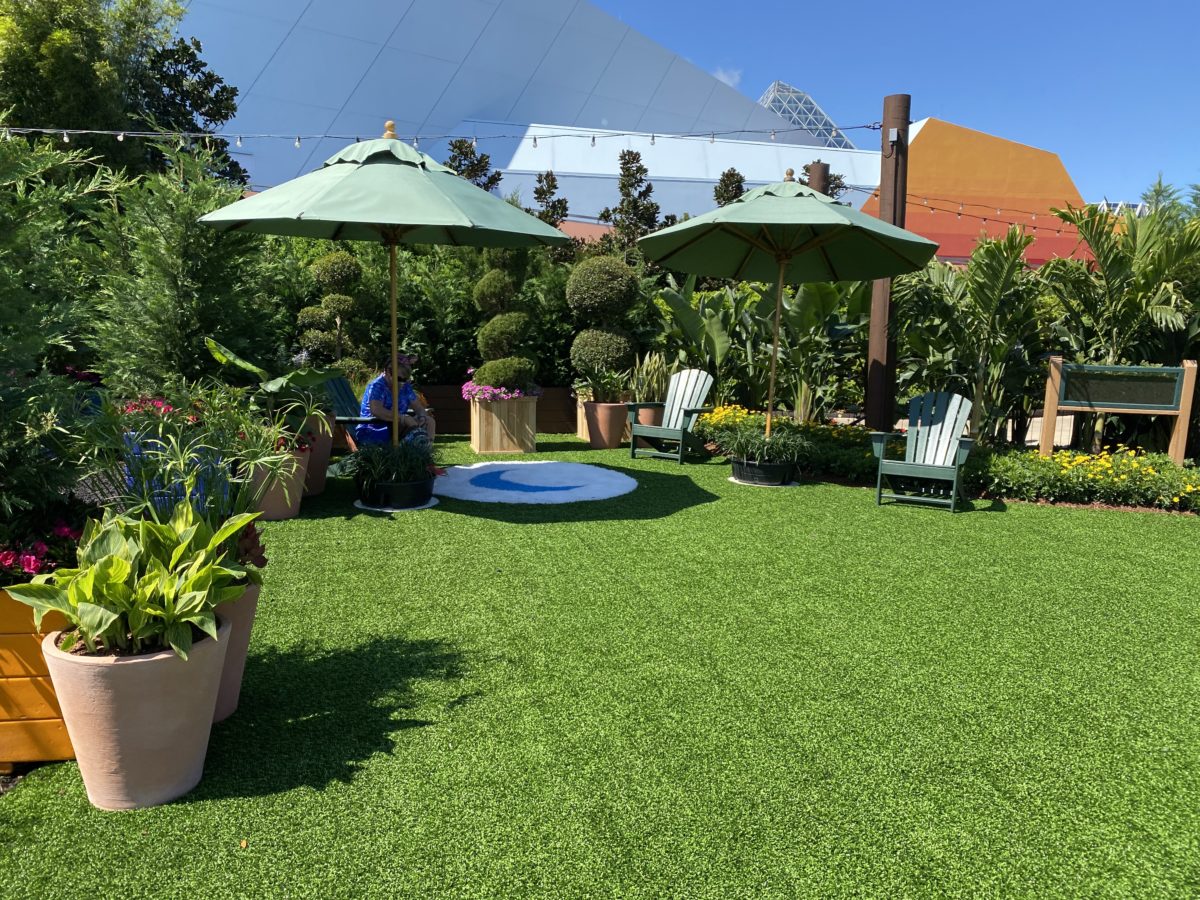 PHOTO REPORT: EPCOT 3/3/21 (First Day of Taste of EPCOT International Flower & Garden Festival, Flags Arrive at Park Entrance, Eats At EPCOT Experience Closed, and More) 16 healthful-trail-right-epcot-03032021-2064506