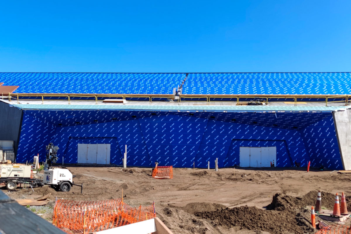 PHOTO REPORT: EPCOT 5/9/21 (More "Points of Light", Construction of "Creations Shop" Progresses, Distanced Character Meets, and More) 9 cosmic-rewind-construction-5-9-21-1-1183167