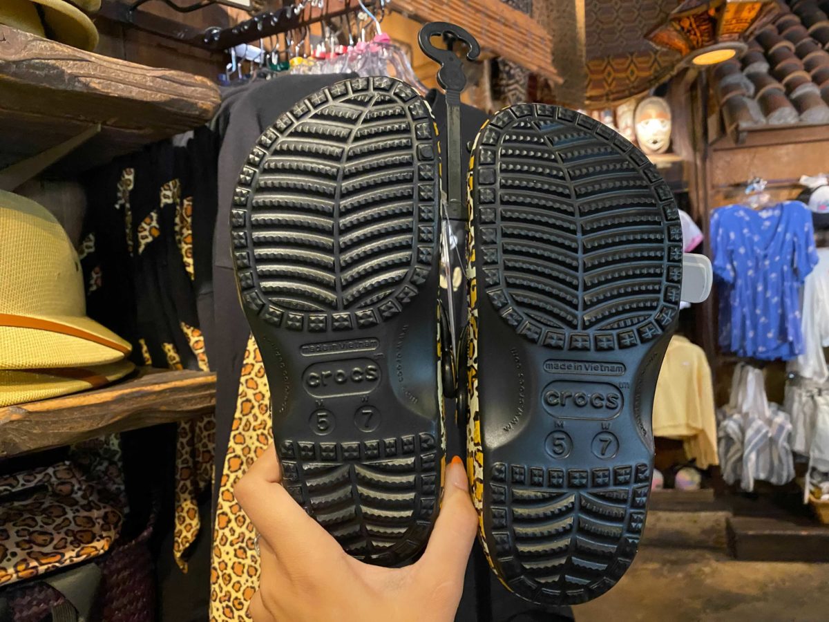 PHOTOS: New Leopard Print Spirit Jersey and Crocs Roars into Disneyland Park 12 leopard-print-disneyland