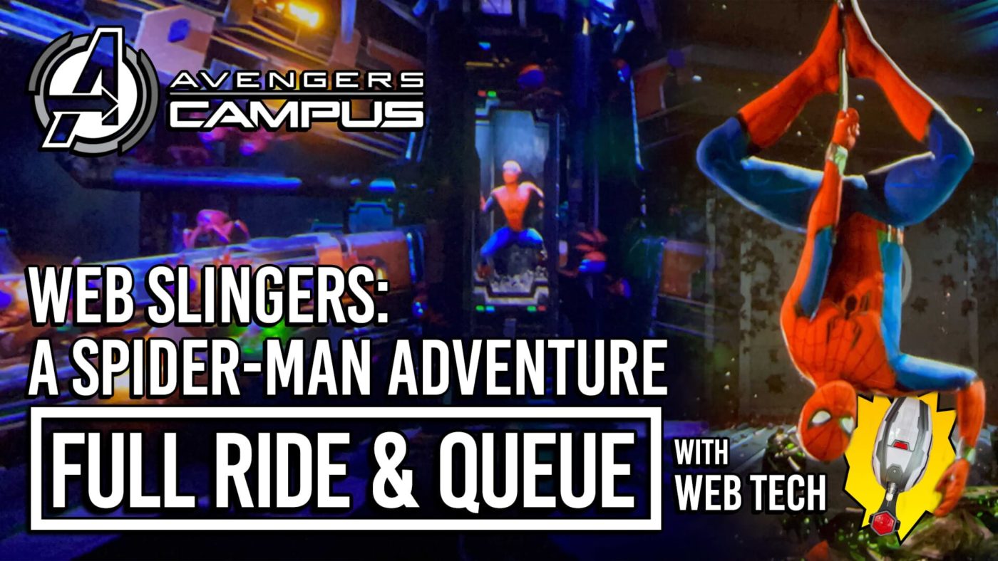 PHOTOS, VIDEO Tour & Ride WEB SLINGERS A SpiderMan Adventure with WEB
