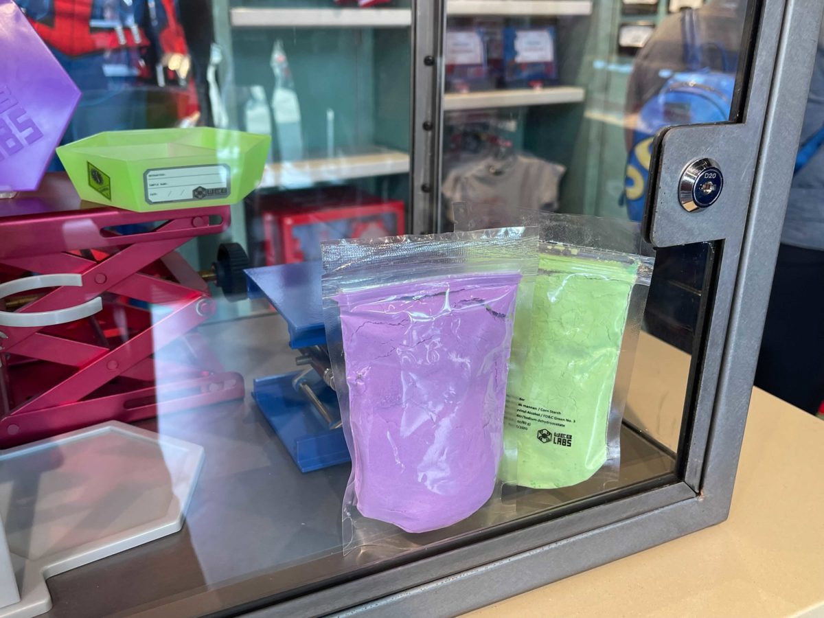 PHOTOS: New Gamma Glow Compound Set is Ready for Experiments at WEB Suppliers in Disney California Adventure 7 New Gamma Glow Compound Set at WEB Suppliers in Disney California Adventure