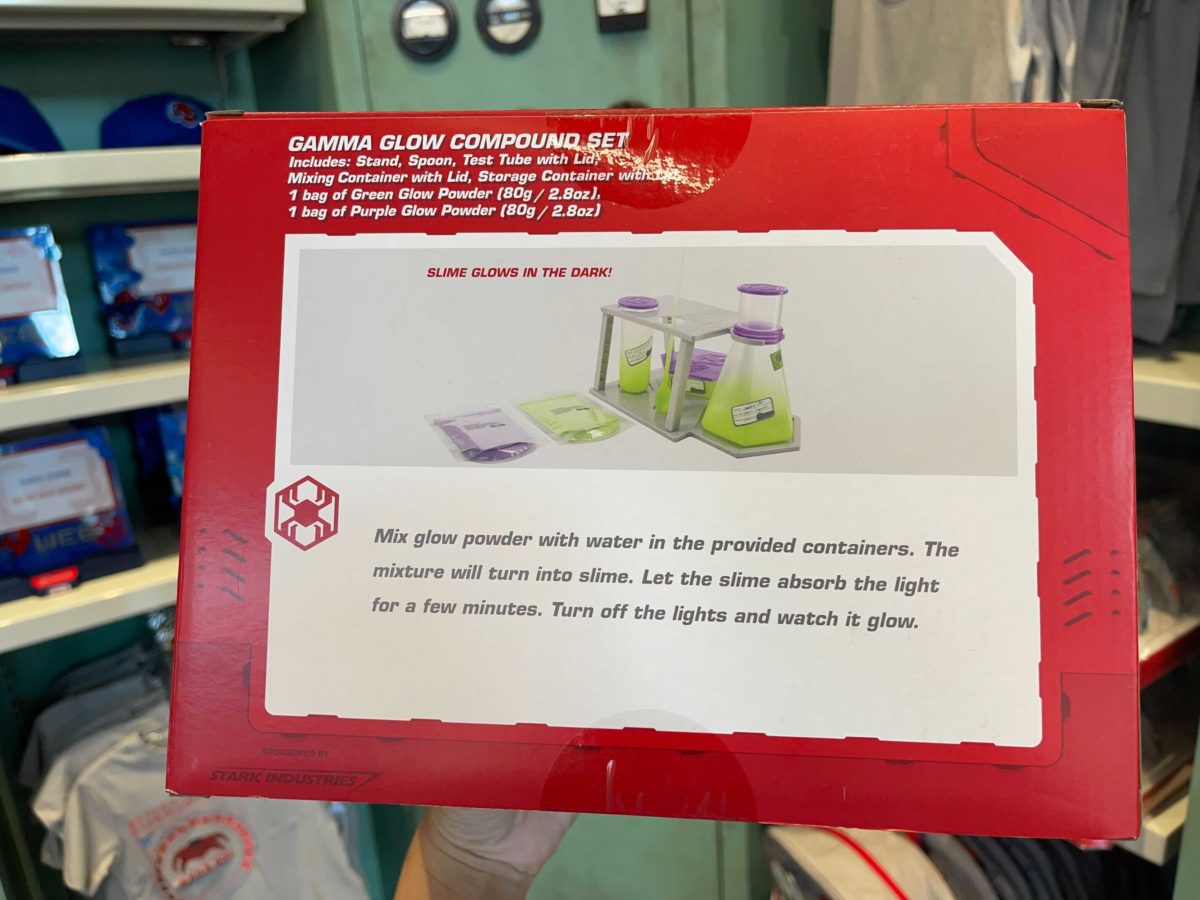PHOTOS: New Gamma Glow Compound Set is Ready for Experiments at WEB Suppliers in Disney California Adventure 13 New Gamma Glow Compound Set at WEB Suppliers in Disney California Adventure