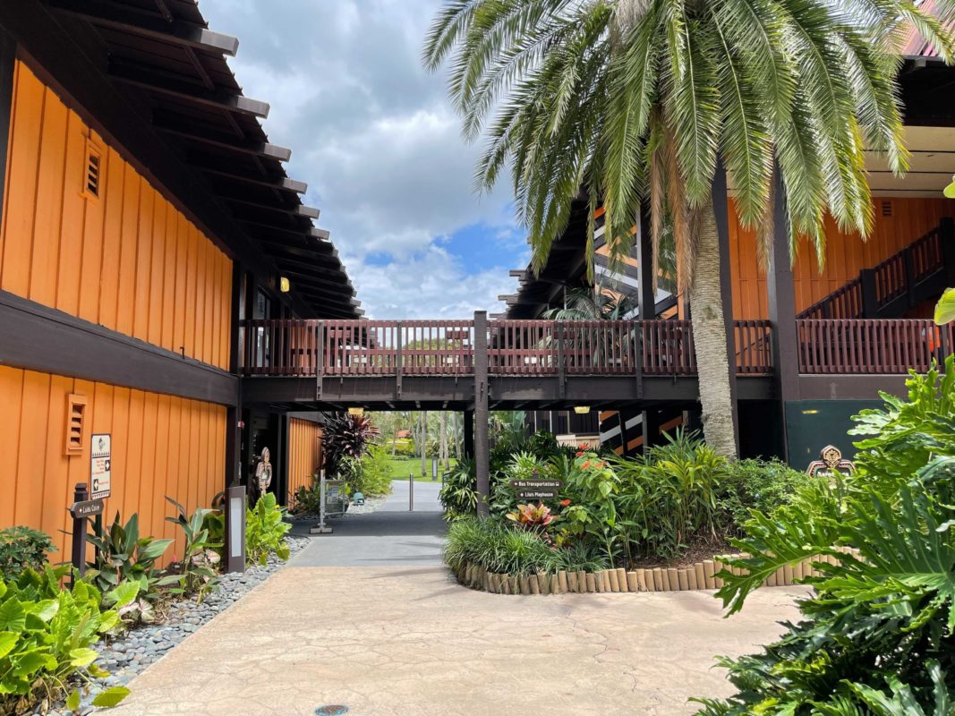 Construction continues at Disney's Polynesian Village Resort in Walt Disney World