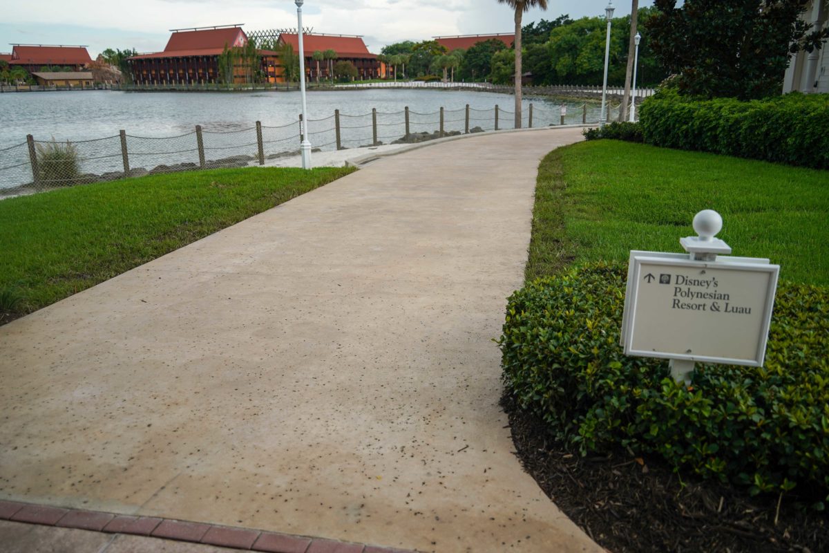 PHOTOS: Walkway Open Between Disney’s Grand Floridian and Polynesian Village Resorts, Walk Around the World Bricks Removed 7 grand-floridian-polynesian-walkway-5-8885697