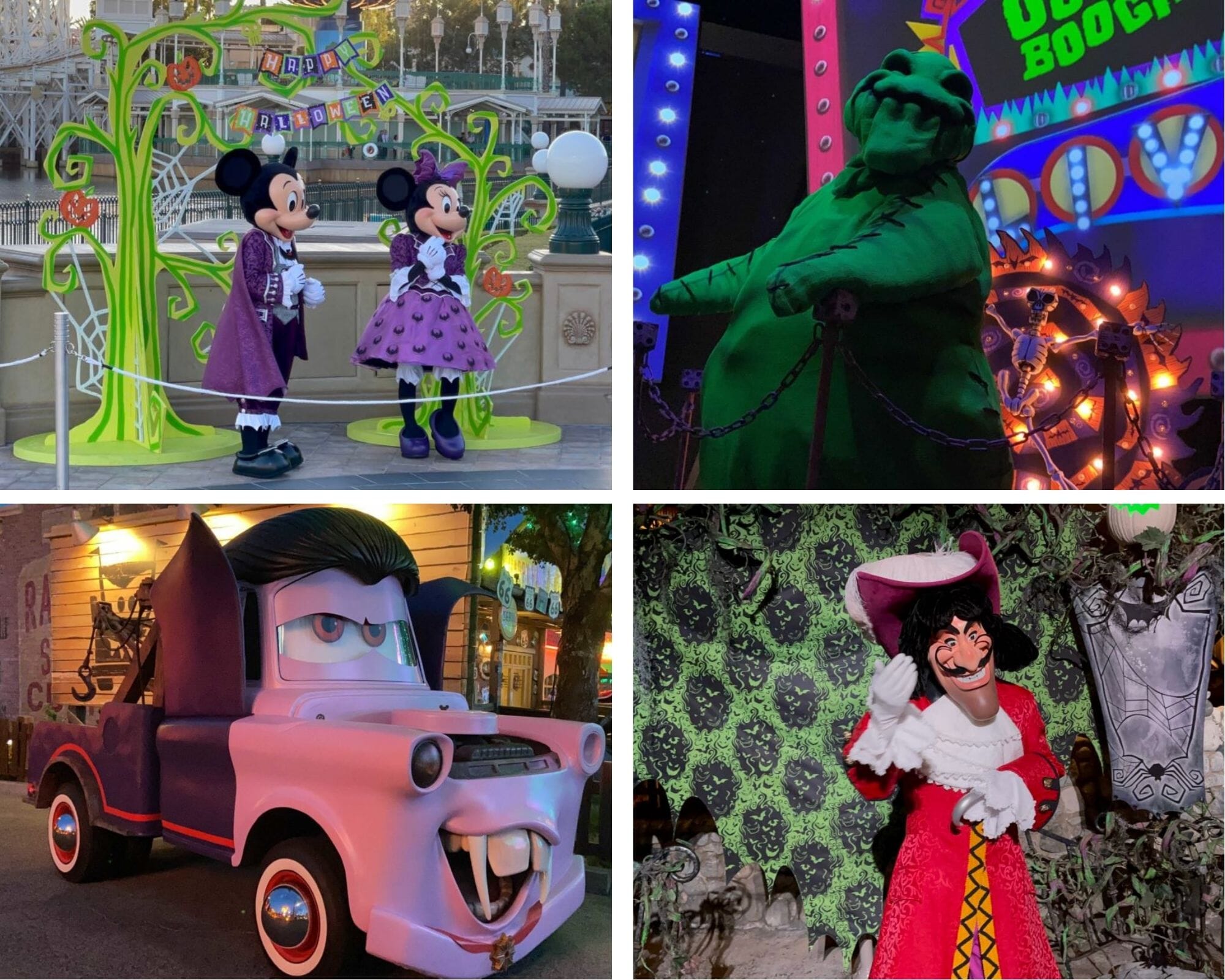 Photos Video Character Sightings At Oogie Boogie Bash 21 At Disney California Adventure Disneyland News Today