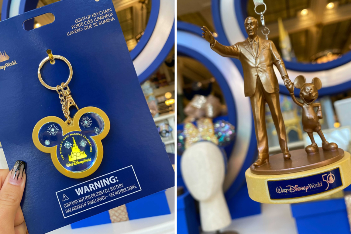PHOTOS New 50th Anniversary LightUp Keychain and Partners Statue