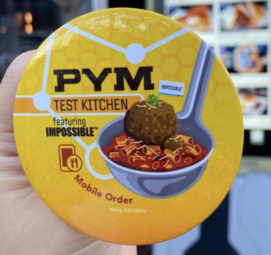 PHOTOS New Pym Test Kitchen Button Available at Disney California