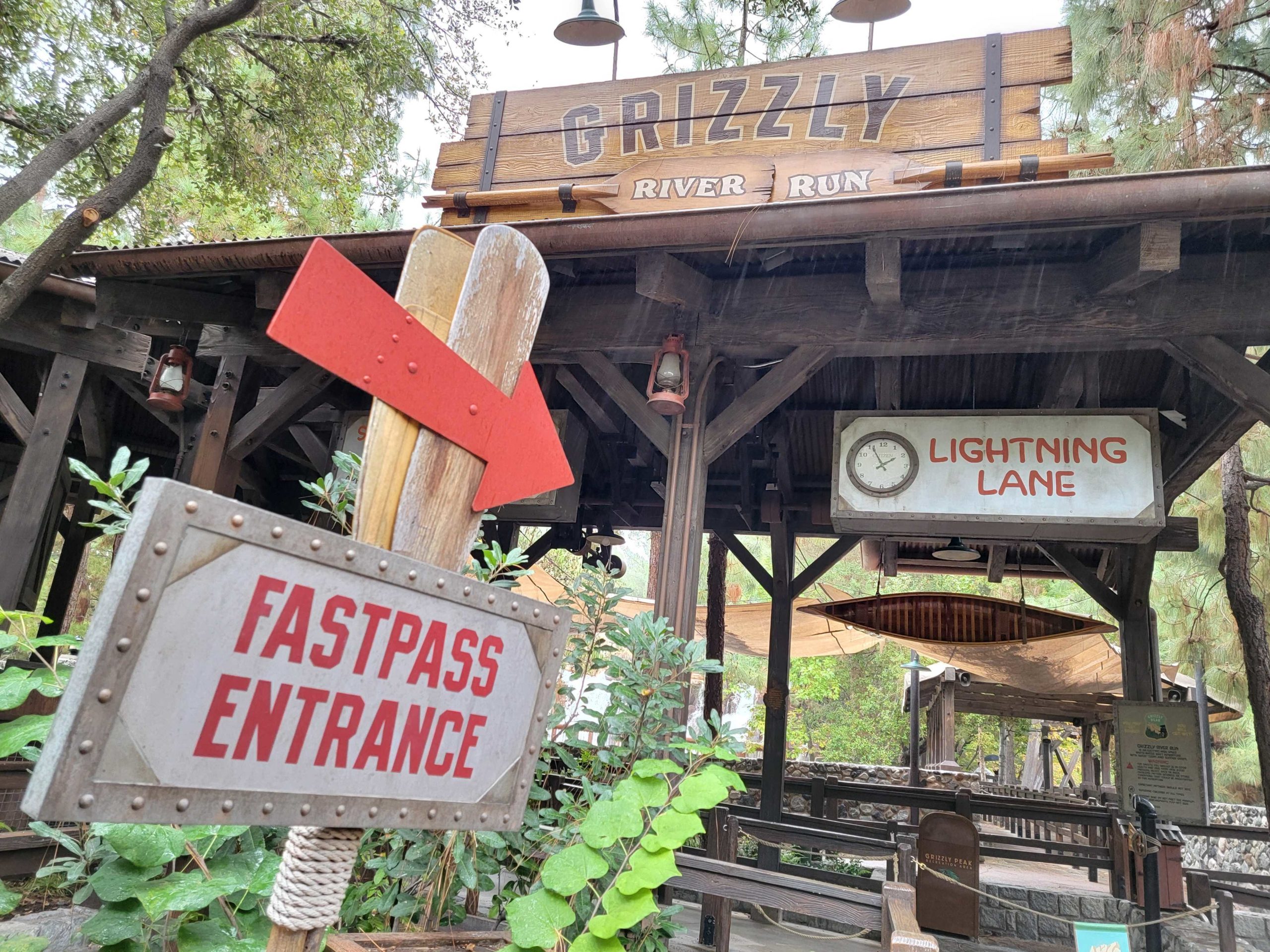 PHOTOS First Lightning Lane Signage Installed At Disney California 