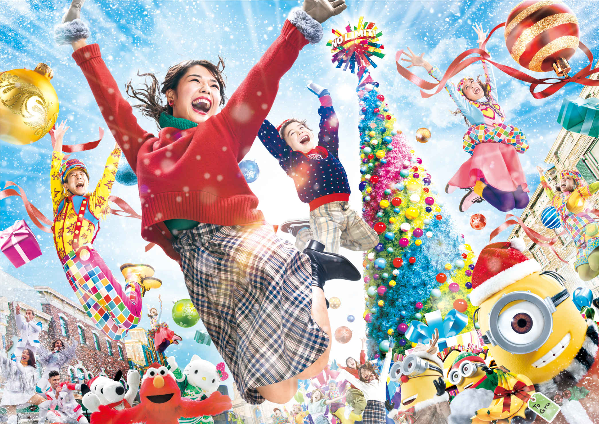 Universal Studios Japan Prepares to Celebrate Their 20th Christmas