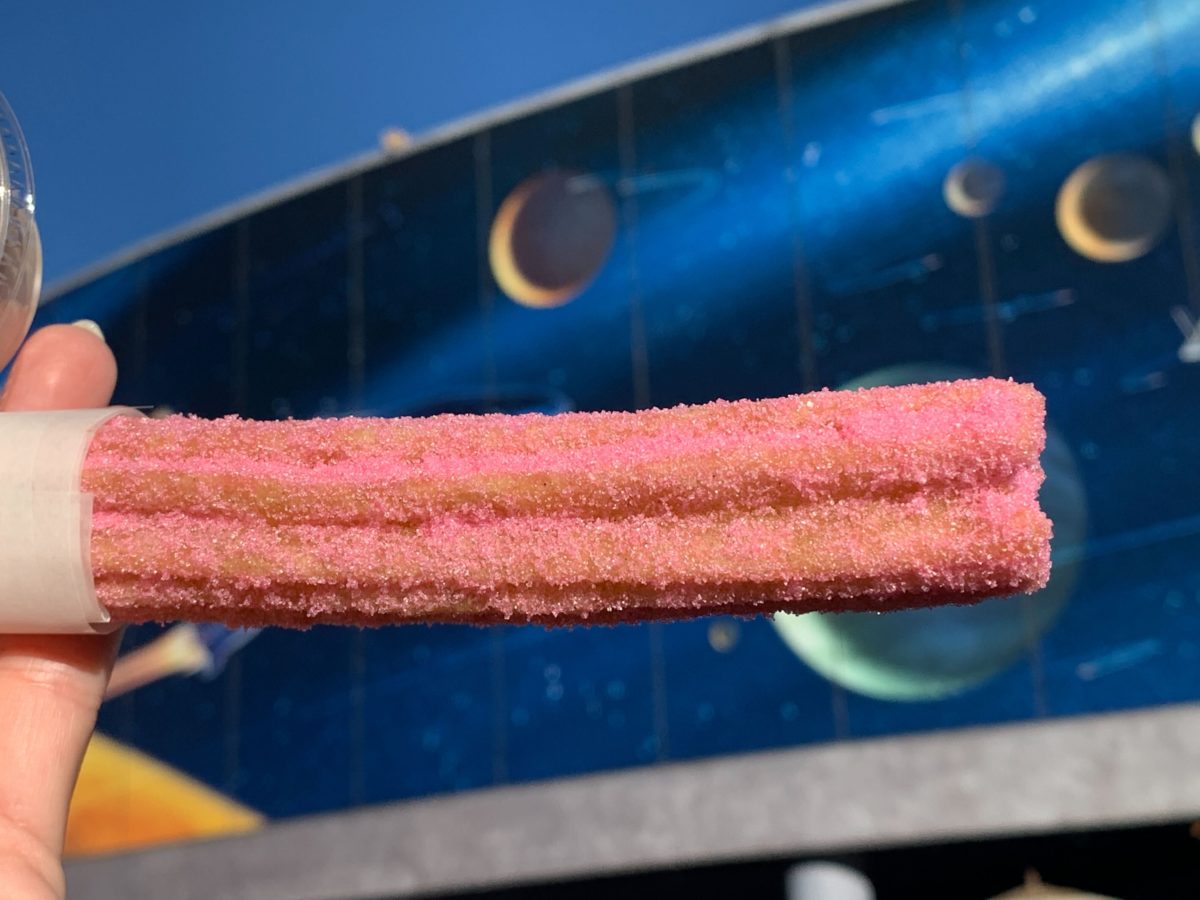 REVIEW: Pink Coconut Churro and Perfectly Sweet Chocolate Marshmallow Crème for the Holidays at Disneyland 10 dl-holiday-pink-coconut-churro-10-7958150
