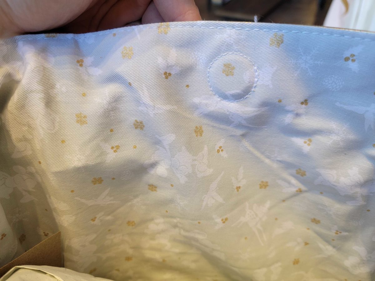 PHOTOS: New Gold Tote Bag Now Available at The Dress Shop in Disneyland Resort 10 gold-tote-bag_135027-7829631