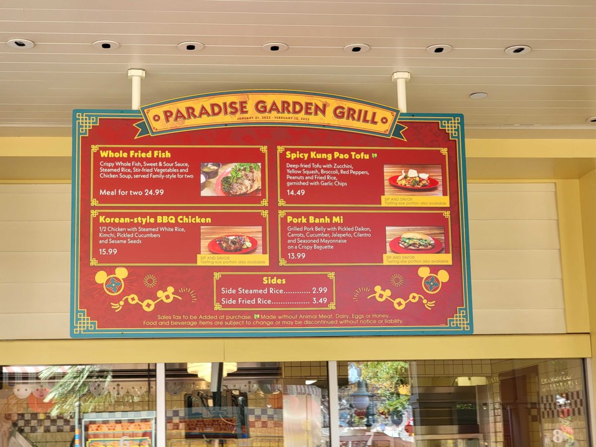 2022 Lunar New Year DCA Paradise Garden Grill 3