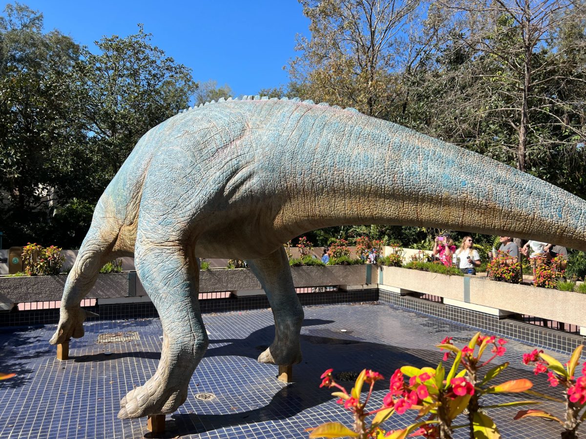 Refurbishment, Repainting of Iguanodon Completed at DINOSAUR in Animal  Kingdom