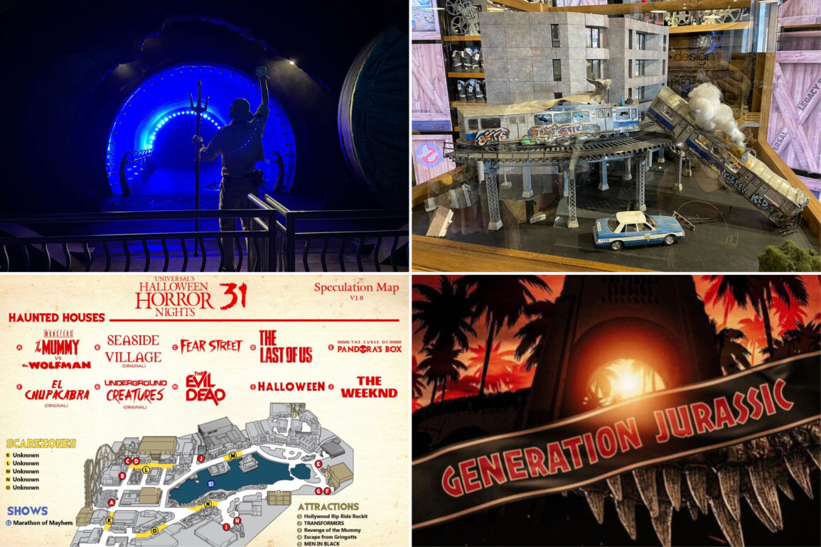 Halloween Horror Nights 31 Speculation Map Revealed, Poseidon's Fury