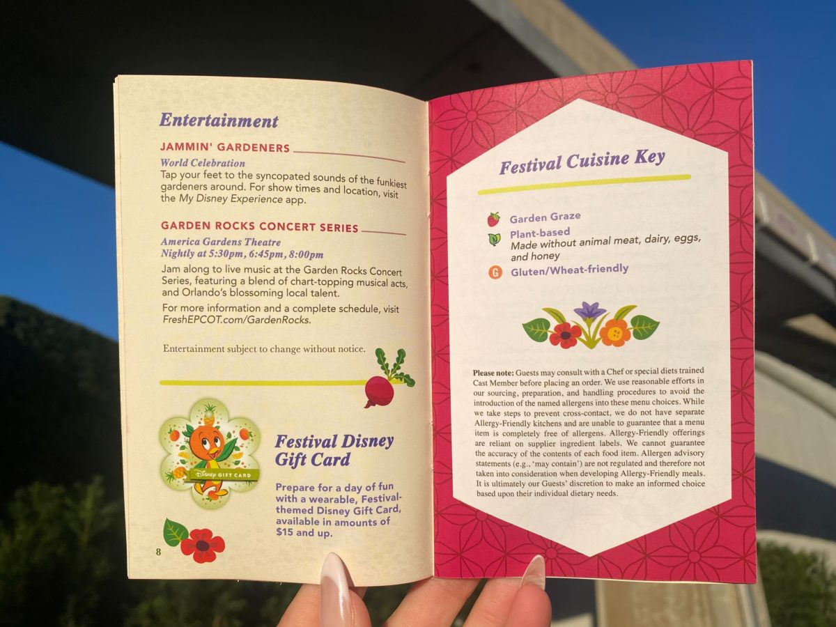First Look Inside the 2022 EPCOT International Flower & Garden Festival Passport 15 flower and garden passport 10